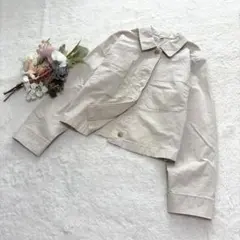 美品✨️【ジーユー】GU ワークジャケット  ベージュ 大きいサイズ XL