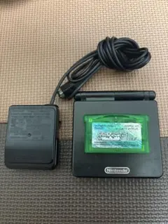 ゲームボーイアドバンスSP ブラック ポケットモンスターエメラルドセット
