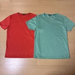 HIGH STREET VネックTシャツ Lサイズのサムネイル