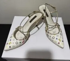 Louis Vuitton マルチカラー　ミュール.ハイヒール