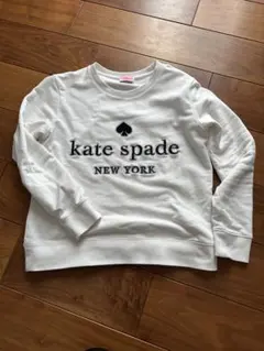 kate spade★ロゴトレーナー ホワイト