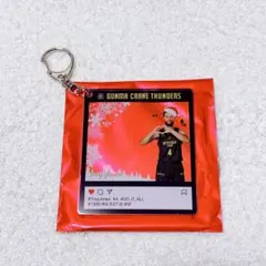 【新品未使用】群馬クレインサンダーズ トレイ・ジョーンズ クリスマス アクキー