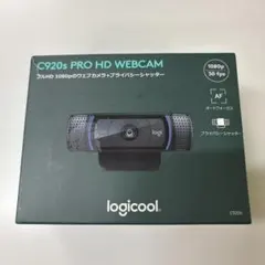 logicool C920s PRO HD WEBCAM