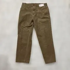 UNIQLO スマートアンクルパンツ コーデュロイ ベージュ L