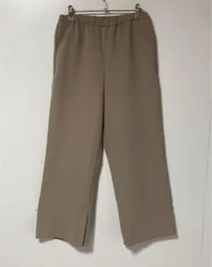 ⬜︎RIVE ROITE ベージュ スリット入り ワイドパンツ