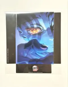 鬼滅の刃　映画入場者特典　キービジュアルクリアスタンド　猗窩座