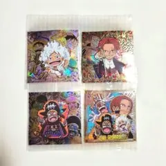 ワンピース大海賊シールウエハース SGR ＆ SEC 4枚 まとめ売り