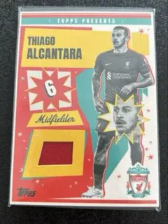 THIAGO ALCANTARA マッチワーンレリックカード