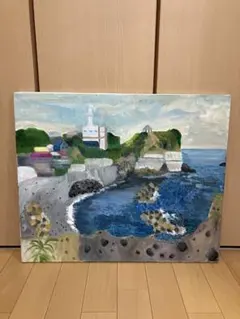 海★油彩画Ｆ２０サイズ★☆最終値下げ！！！！！！！！