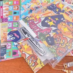 アメリカンポップ♡紙モノ220枚以上♡B7おすそ分けバインダー⑭