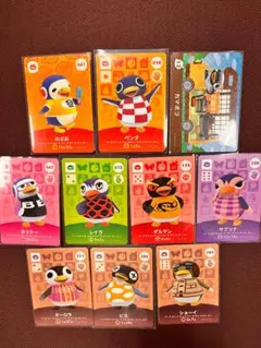 amiiboカード　ペンギンセット