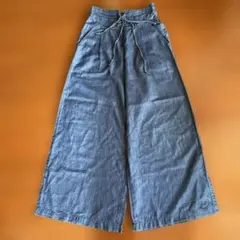 デニムワイドパンツ ローリーズファーム