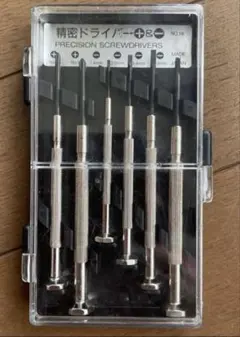 未使用　サンフラッグ精密ドライバーセット 金属製 6本組 No.16