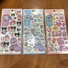 サンリオ 平成はっぴーフォン 3枚セット シール