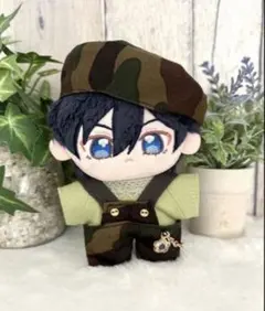 あんスタ いつぬい ぬい服 デニムバケハサロペット くすみブルー