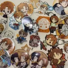 文豪ストレイドッグス　谷崎潤一郎　まとめ売り　缶バッジ　キーホルダー　ラバー