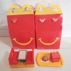 ハッピーセット ◆ ミニチュアマクドナルド ◆第1弾 2種