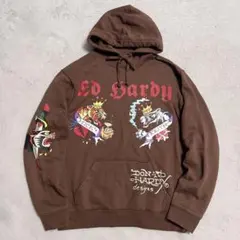 即完売 日本未発売 Ed Hardy パーカー 美品 y2k R-8795のサムネイル