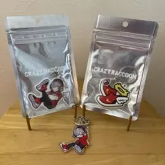 【値下げ】CRAZY RACCOON だるまいずごっど キーホルダーセット