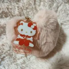 ハローキティ ハート型キーホルダー　バッグチャーム