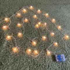 ライトアップ　暖色系 ライト 電池式 インテリア　装飾用