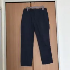 メンズ ユニクロ S スラックス ブルー パンツ