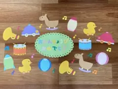 お誕生日表　保育園　幼稚園　壁面飾り