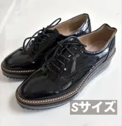 レースアップシューズ ブーツ レディース 厚底