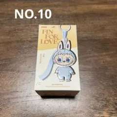 ラブブ PIN FOR LOVE【!】Labubuぬいぐるみ シークレット ラブブ pin for love シリーズ [青] ぬいぐるみ イニシャル ポップ