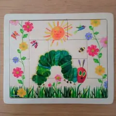 はらぺこあおむし　木製パズル