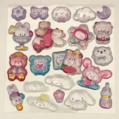 シナモン　3Dシール　おすそわけ　おすそ分け　詰め合わせ　詰合せ