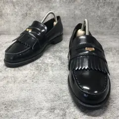 未使用　ZARA コインローファー 【完売品】フリンジ メタルディテール