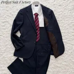 現行タグ⭐︎Perfect Suit FActory セットアップスーツ ネイビー