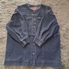 しまむら Helm フリンジデニムジャケット