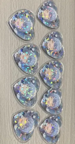 mameggs様専用　星街ハート缶バッジ9個