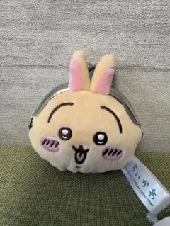 ちいかわ　ミニがま口ポーチ　うさぎ