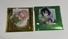 鬼滅の刃　甘露寺蜜璃＆伊黒小芭内　ハンドメイドクラブ　アクリルスタンド　2点