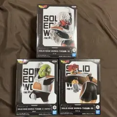 ドラゴンボールZ SOLID EDGE WORKS THE出陣　セット