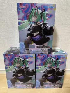 初音ミク FIGURIZMα Punk フィギュア 3個セット
