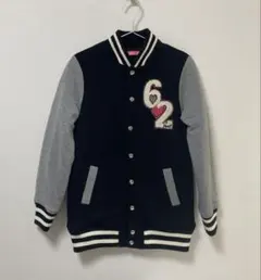 RONI 62刺繍スタジアムジャケット ブラック　L（150cmぐらい）