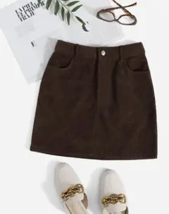 SHEIN ポケット ストレート ミニスカート　ID：2871721