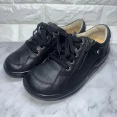 rakuhodou 楽歩堂 コンフォートシューズ スニーカー サイドジップ