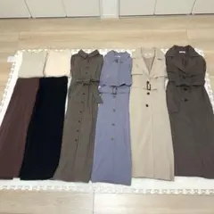 ⑮ きれいめ　コーデ　まとめ売り　8点セット