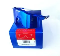 100% SPEEDCRAFT クリア ブルー ワンハンドレッド サングラス - メルカリ
