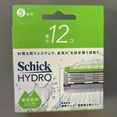 Schick HYDRO 5枚刃 替刃 12コ入 敏感肌用のサムネイル