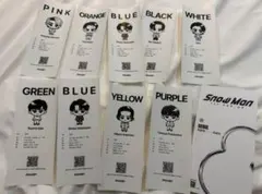 SnowMan 1st POPUP 相性診断シート コンプリートセット 韓国