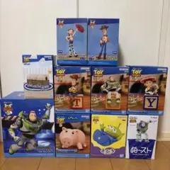 トイストーリー プラモデル バズ ジェシー ブルズアイ 3体セット売り