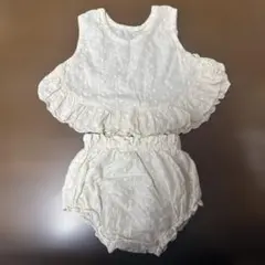 MONBEBE セットアップ アイボリー S