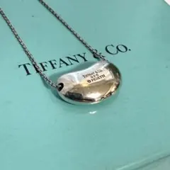 【存在感あるサイズ】ティファニー ビーン ネックレス SV925 付属品なし
