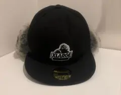 限定❤️ XLARGE × NEW ERA キャップ グレー スカイブルー - メルカリ